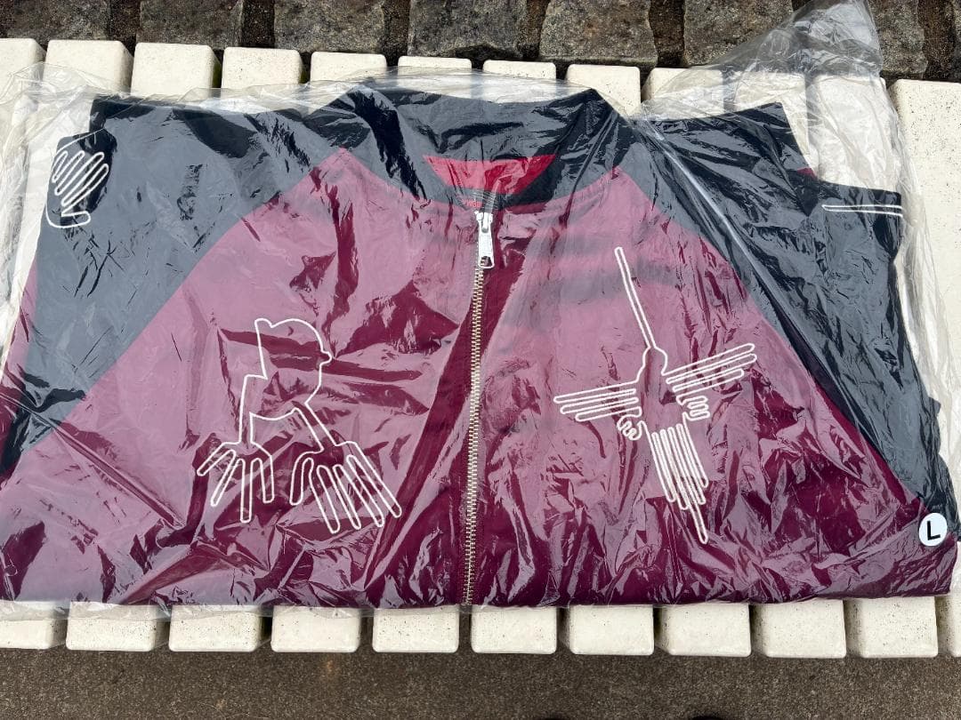 【新品】ナスカジャン2025 サテン（パリウエラ・ボルドー）サイズＬ