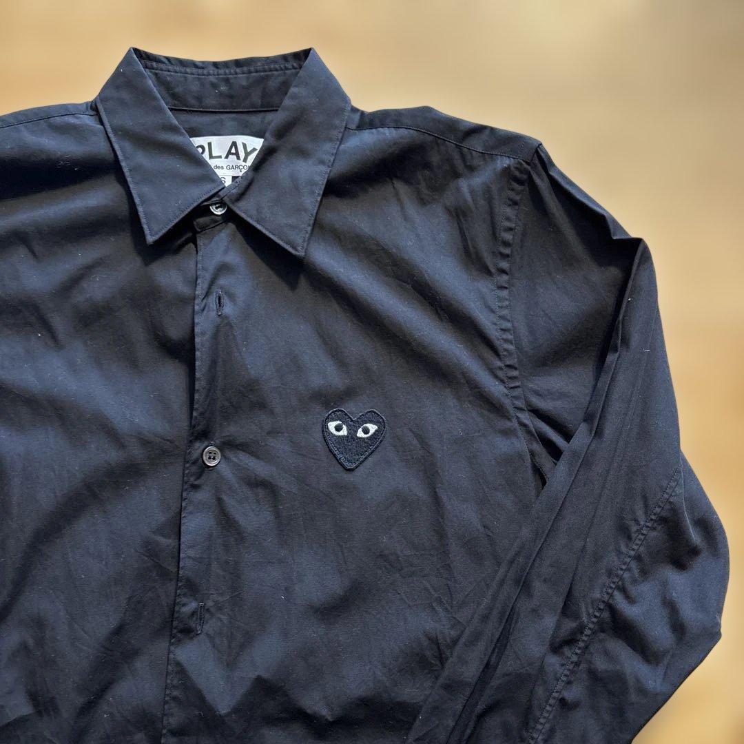 コムデギャルソン　PLAY ブラック　シャツ