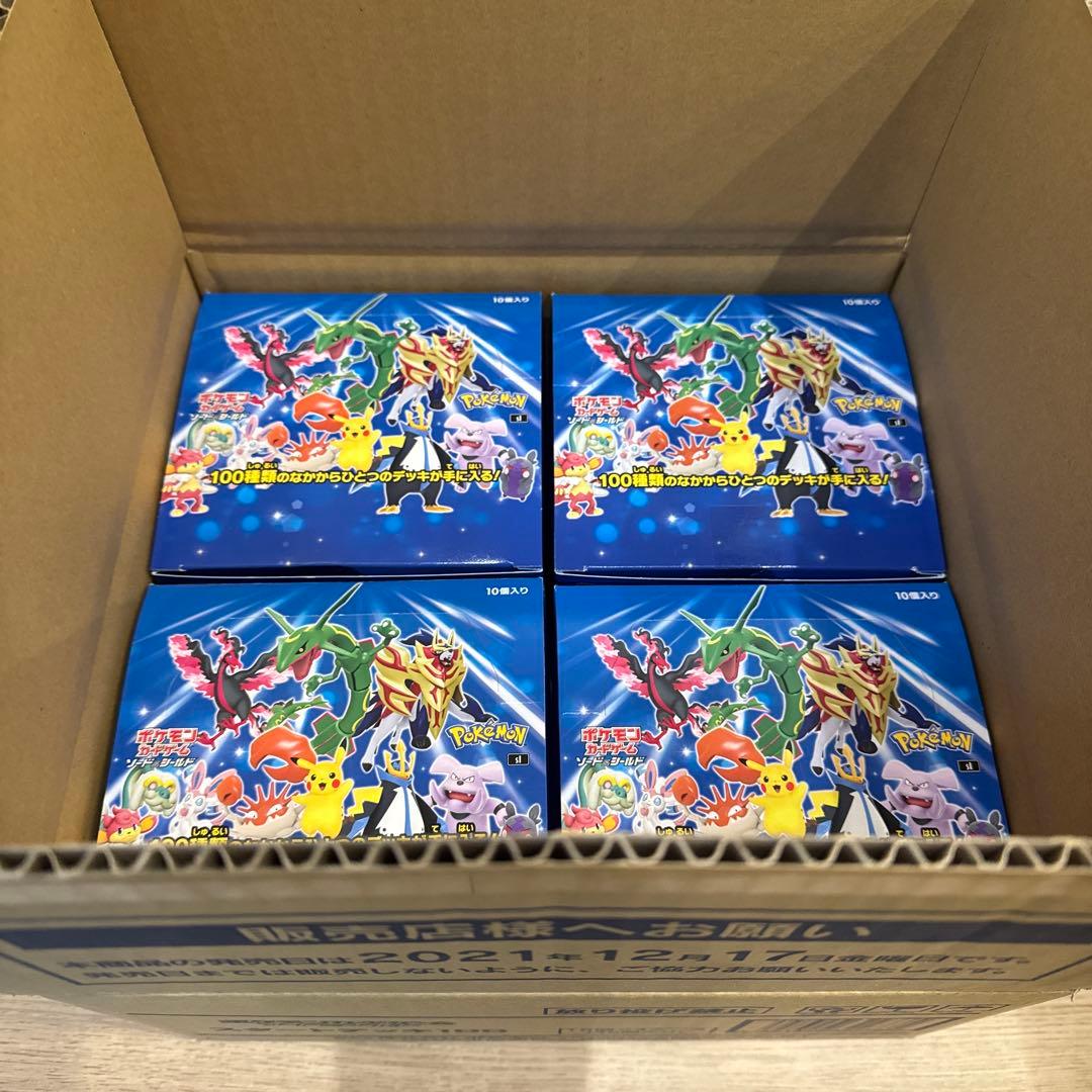 ポケモンカード 【開封済】スタートデッキ100 40コセット カートン スタートデッキ100《未開封BOX》 - シンソク