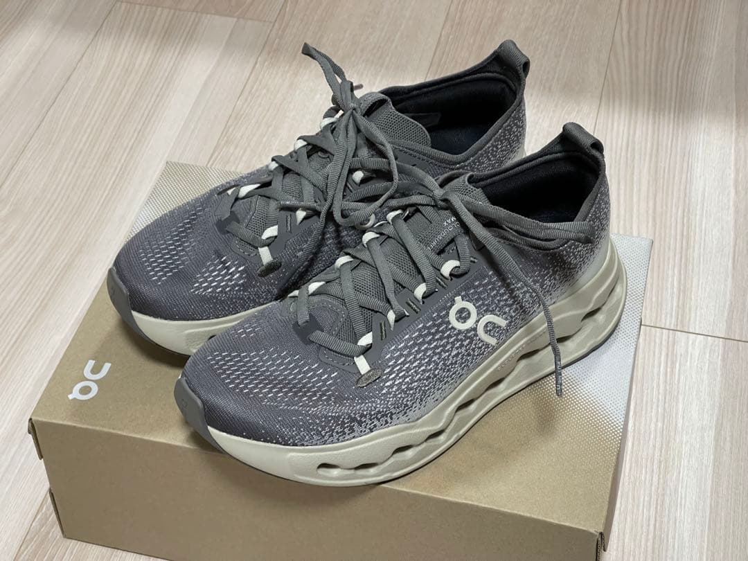 靴 on cloudsurfer max 25.5