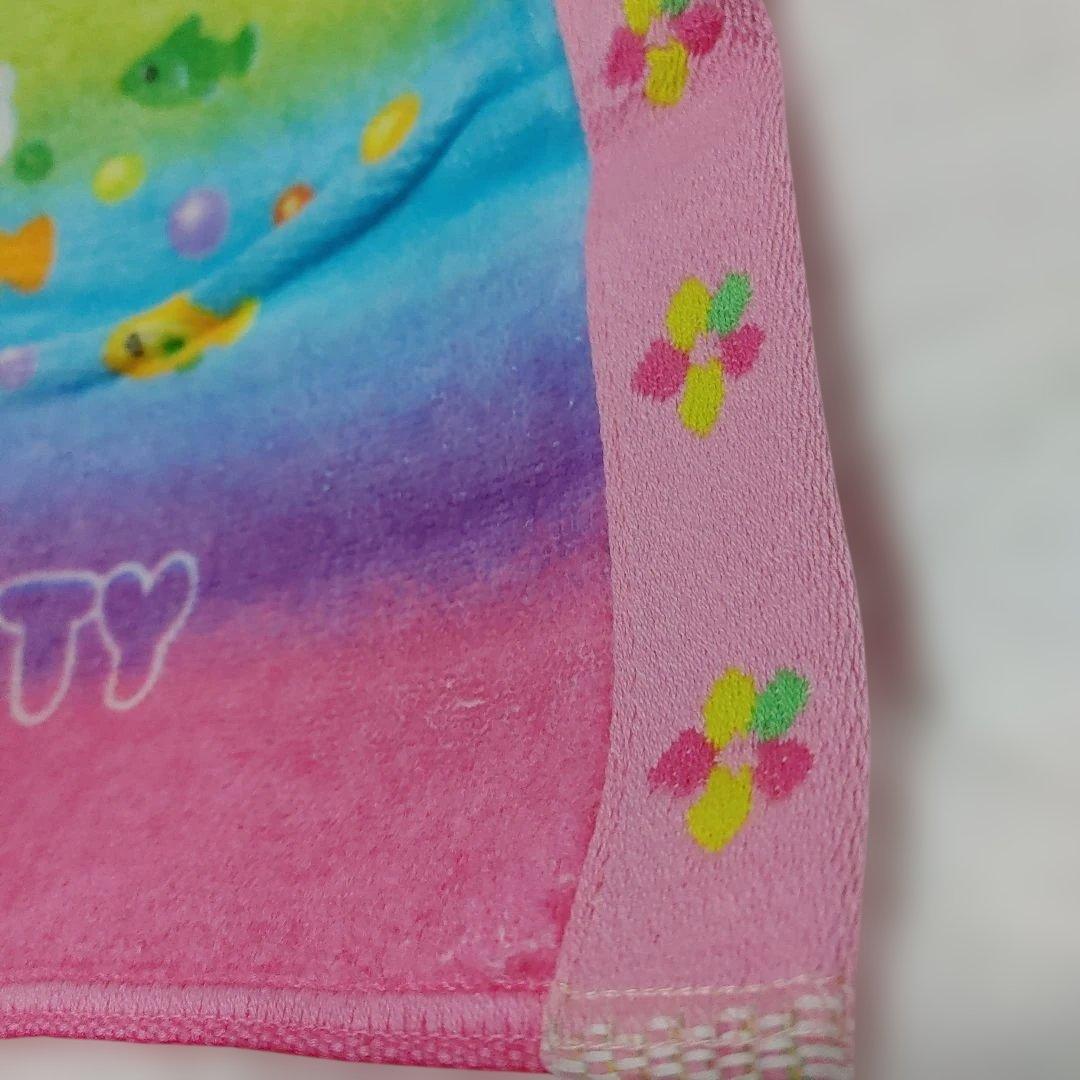 希少！ハローキティ マーメイド 人魚 ハンドタオル 2000年 平成レトロ