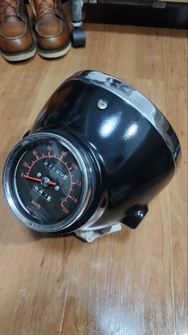 絶版品　CHIC DESIGN CIBIE クラシックヘッドライト メーターイン