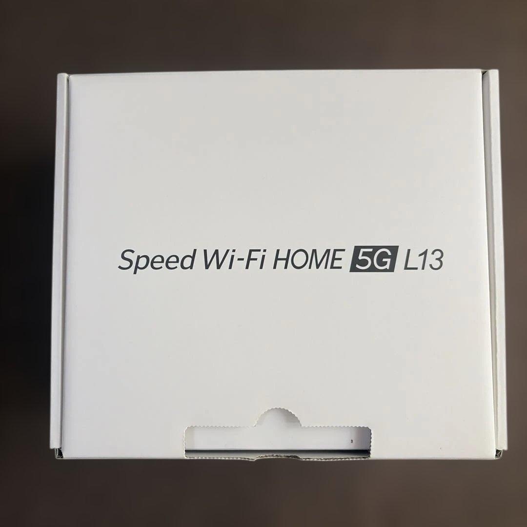 本日1000円値下　Speed Wi-Fi  5G L13本体と付属品