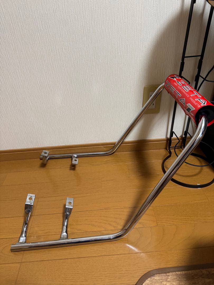 ゼファー400 ロンタン おまけ風防つけます ゼファーに風防？冬だけに、これは良いアイテムだけど、おっさん