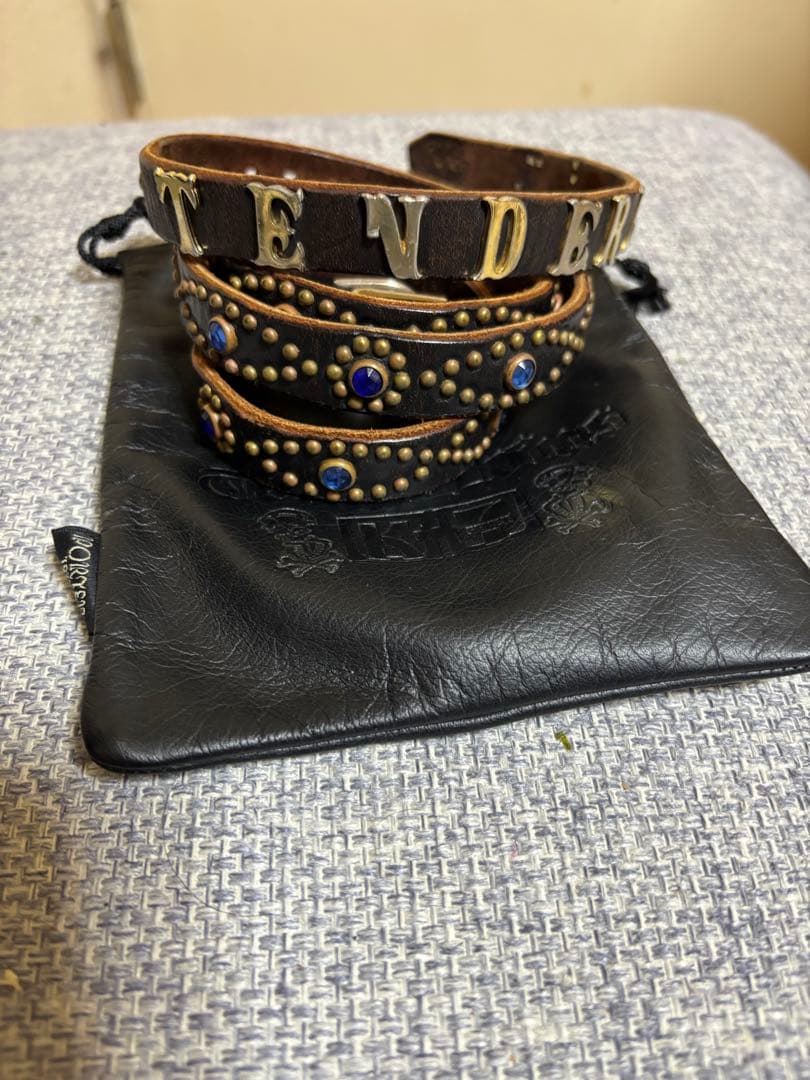 TENDERLOIN×HTC×PORTER トリプルネームナローベルト