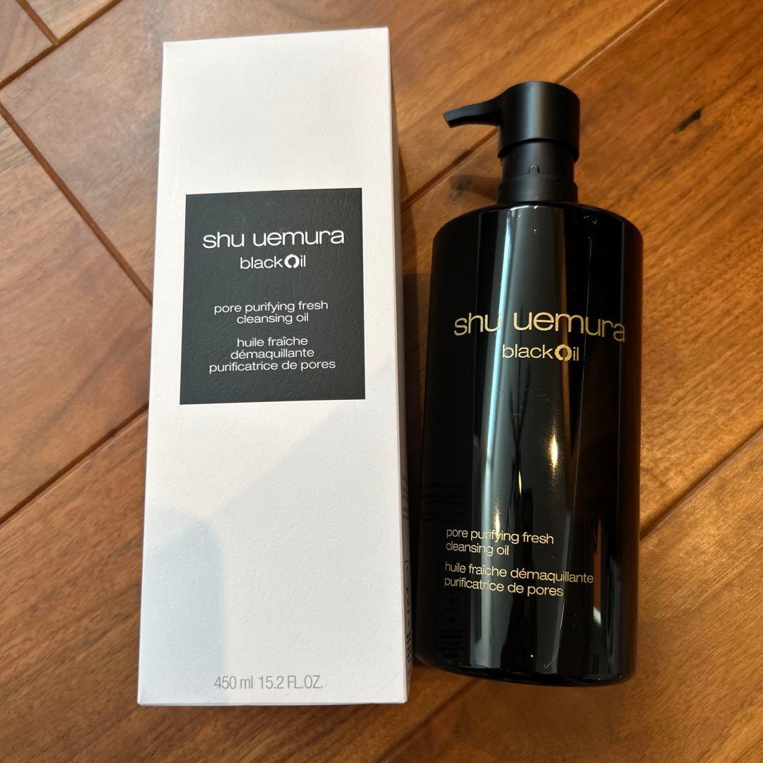 【正規品 新品未使用】 shu uemura black Oil 450ml