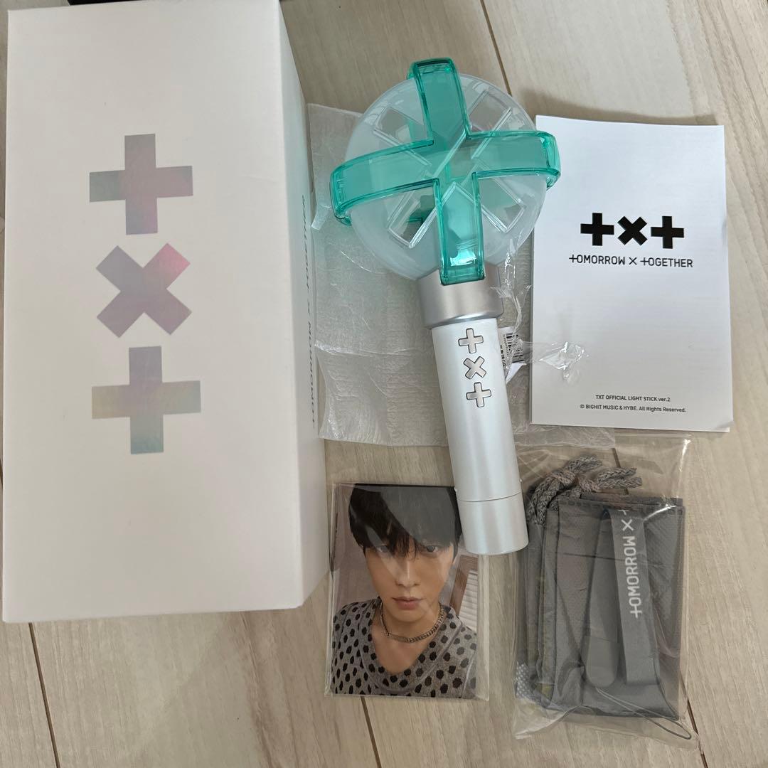 txt ペンライト ver2 moa棒 トレカ5枚付き - メルカリ