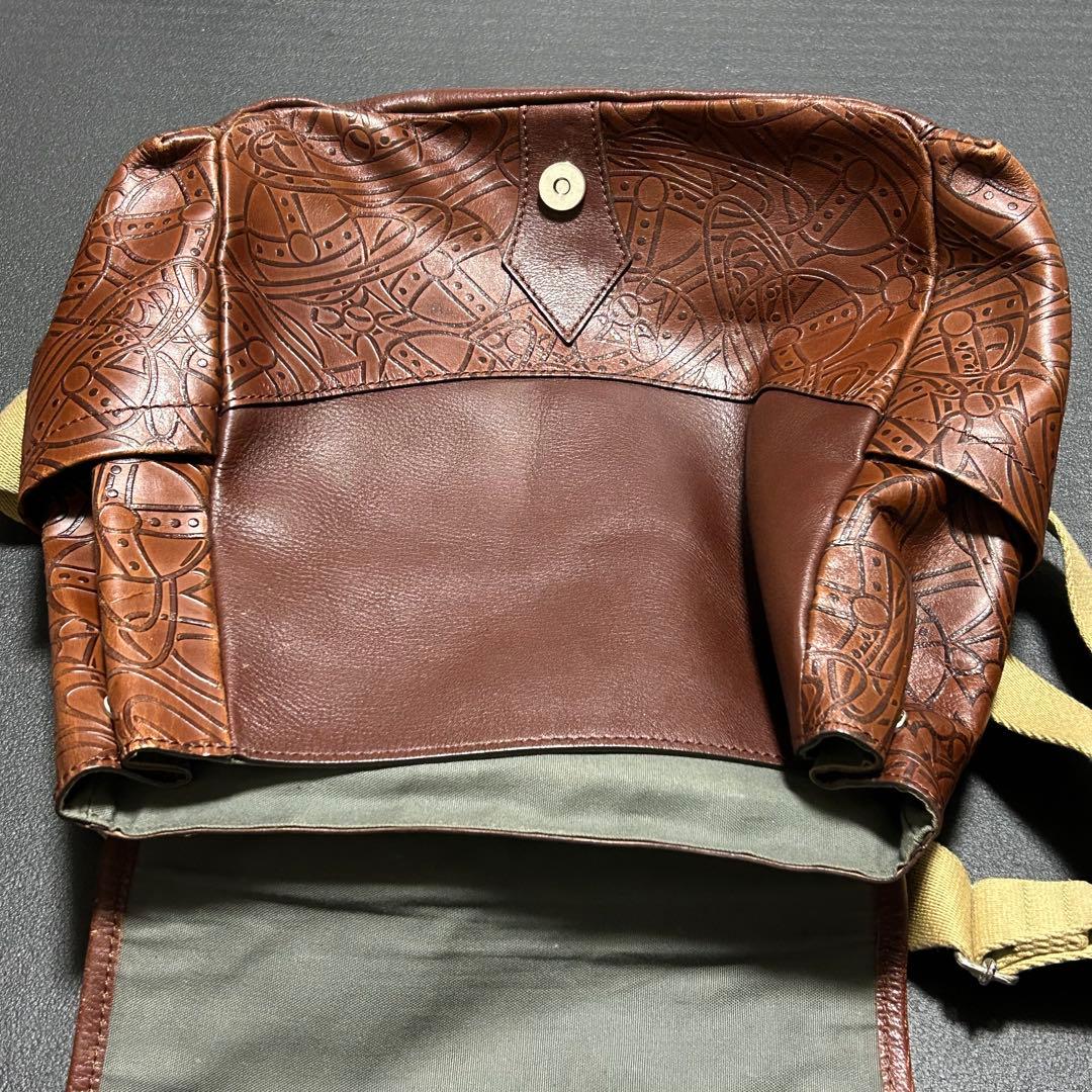 Vivienne Westwood アーサー リュック ブラウン オーブ レザー - メルカリ