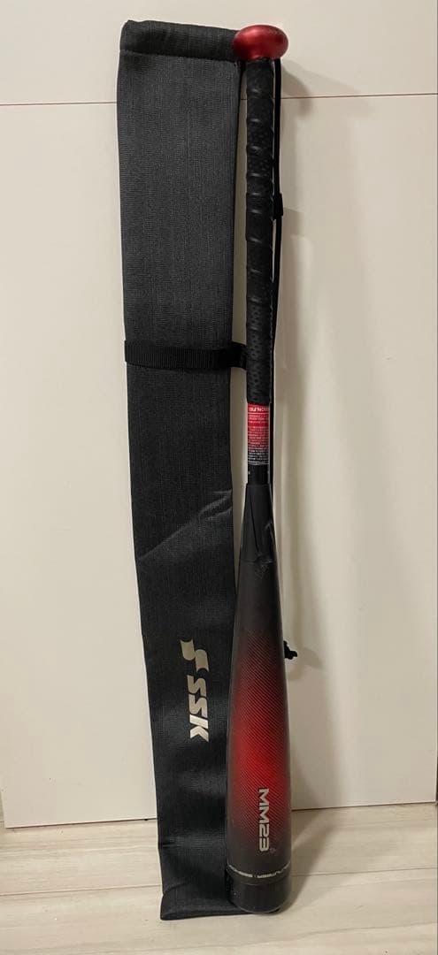 MM23⭐︎SSK⭐︎軟式バット⭐︎83cm⭐︎レッド⭐︎専用ケース付き