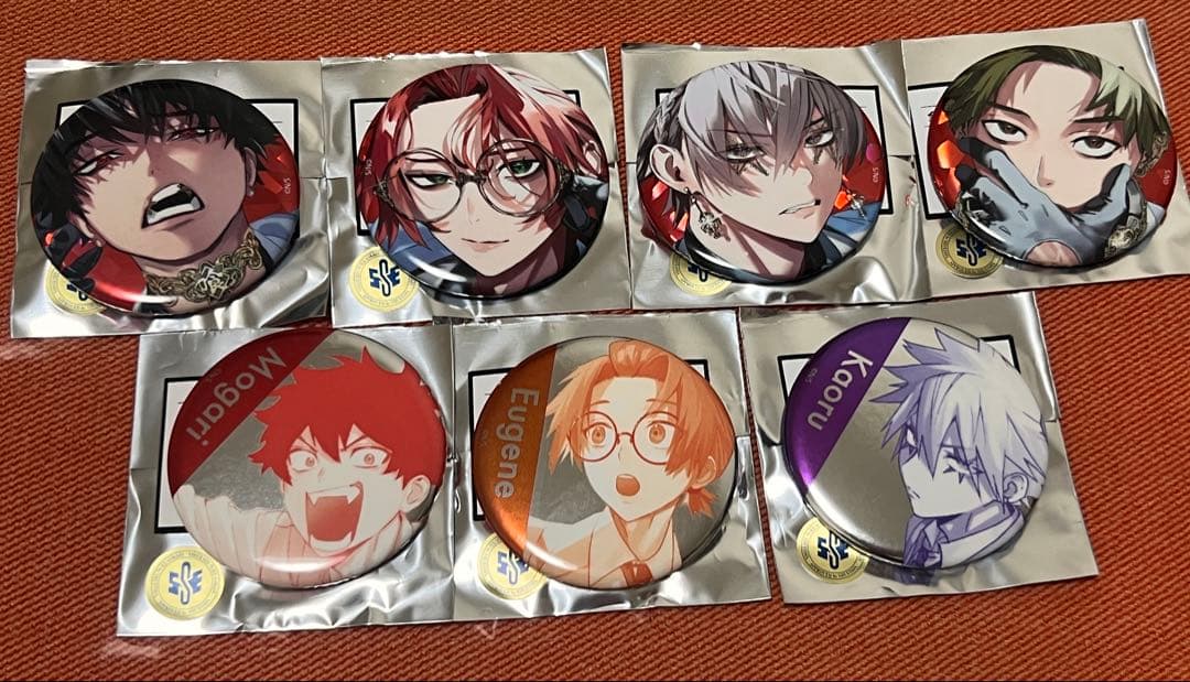 ファントムバスターズ ファボテリア ホログラム 缶バッジ セミ