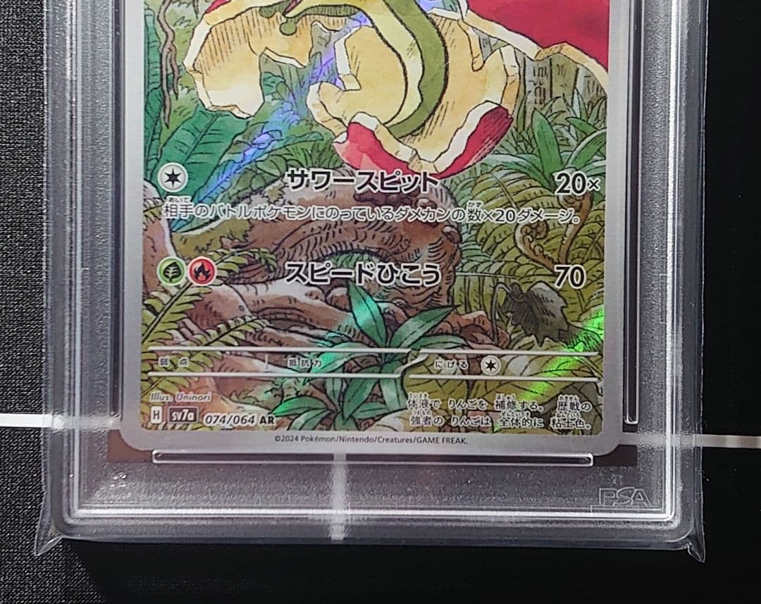 PSA】タルップル カジッチュ アップリュー AR 進化ライン ☆レアな3連