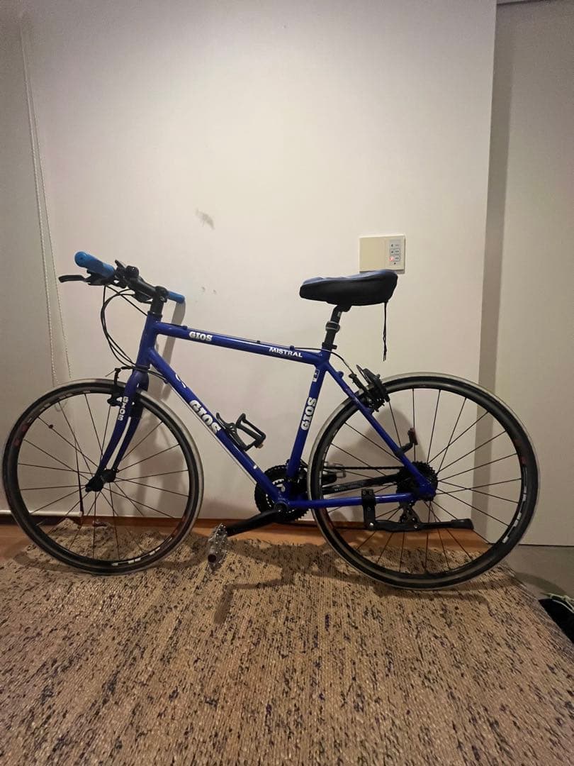 8000円引　GIOS MISTRAL クロスバイク 青　手渡し希望
