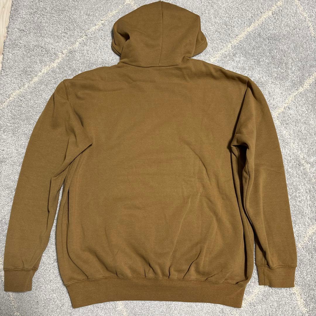 carhartt ブラウン パーカー Lサイズ - メルカリ