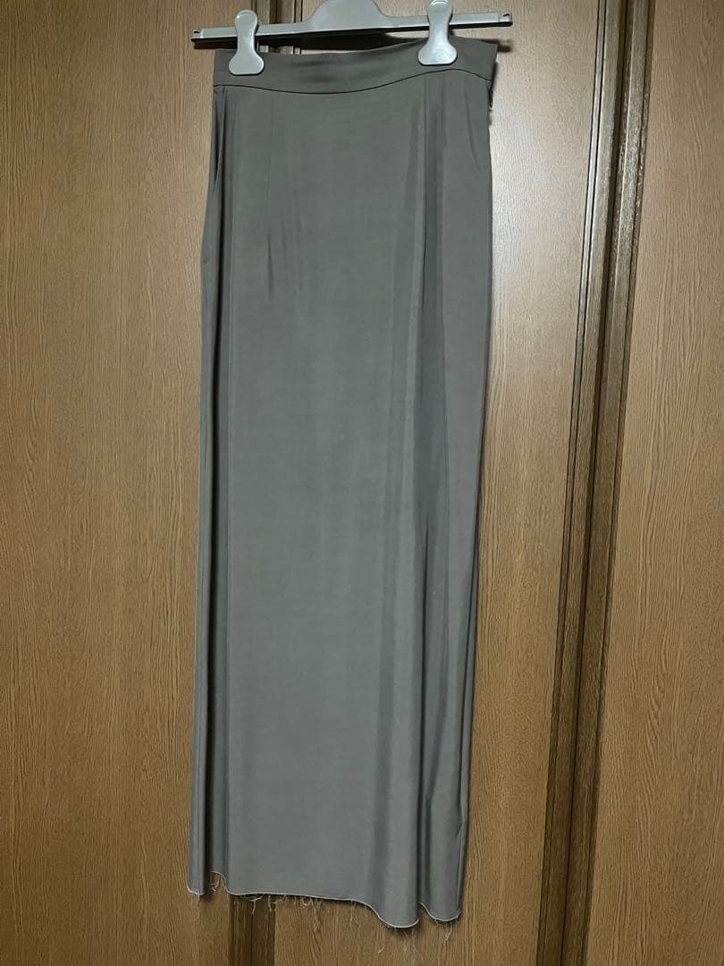 digne グレー ロングスカート