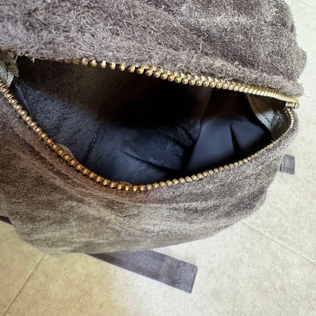 美品 シシ SISII レザー バックパック スウェード 本革 リュック 日本