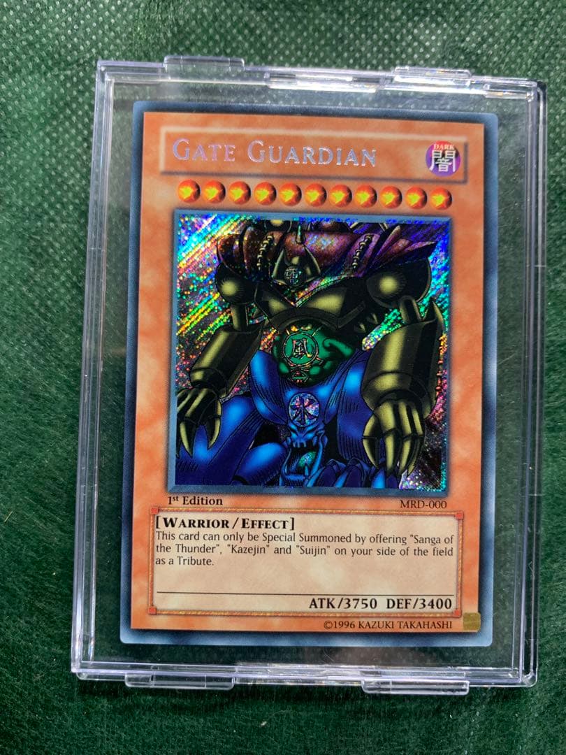 【遊戯王】海外版希少ゲートガーディアンMRD-000　シクレア仕様 遊戯王】海外版希少ゲートガーディアンMRD-000 シクレア仕様 - メルカリ