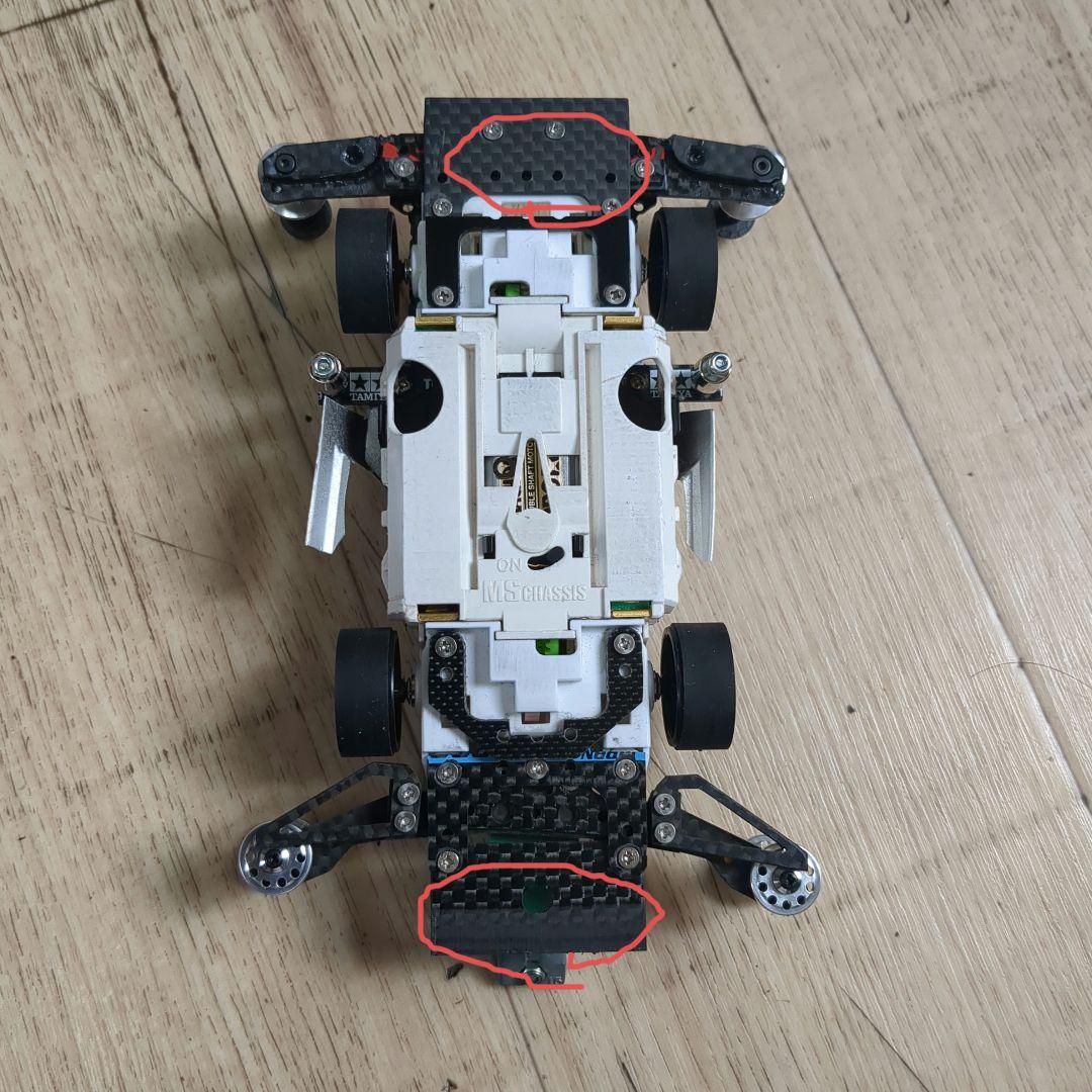 ミニ四駆MSフレキ完成品 - メルカリ