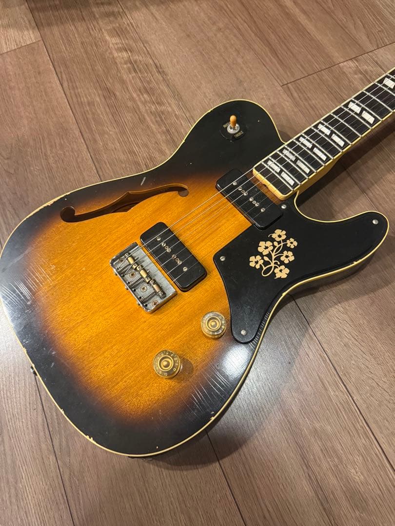 bruno guitars TN-295(オーダーカラー)monoケース付き Bruno Guitars