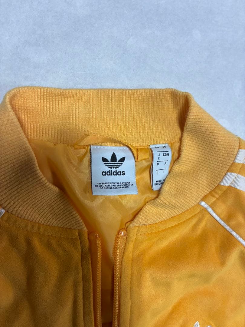 希少】アディダスオリジナルス SST トラックジャケット イエロー S