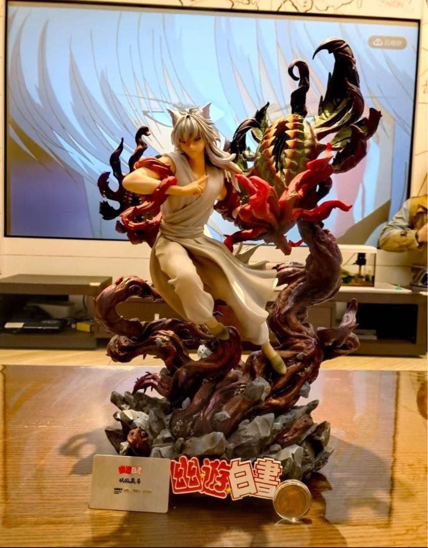 幽☆遊☆白書 蔵馬 1/6 ガレージキット ガレキ スタチュー ① - メルカリ