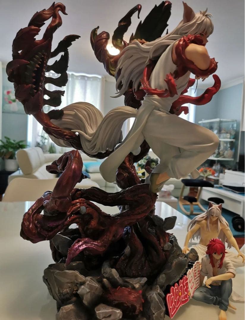 幽☆遊☆白書 蔵馬 1/6 ガレージキット ガレキ スタチュー ① - メルカリ