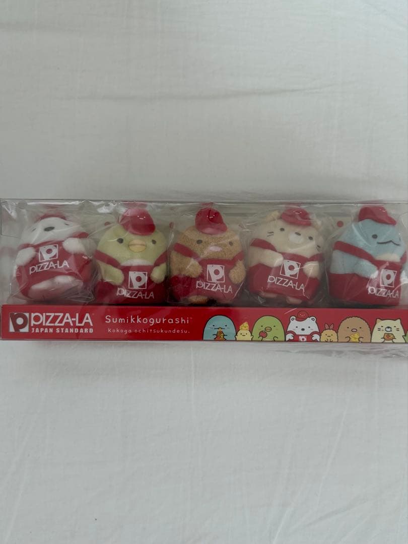限定品 Pizza-La すみっコぐらし ぬいぐるみ 5体セット