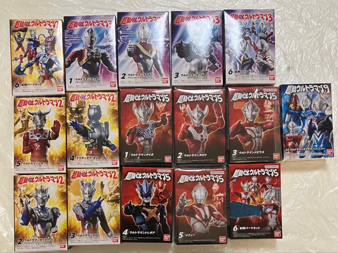 未使用 超動αウルトラマン セット売り 一部訳あり