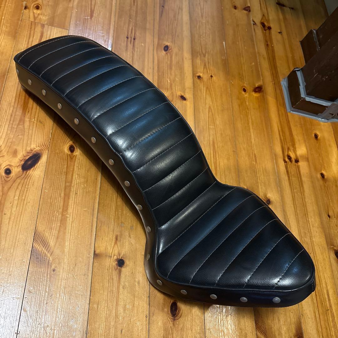 ドラッグスター400 イージーライダース カスタムコブラシート ブラック レザー