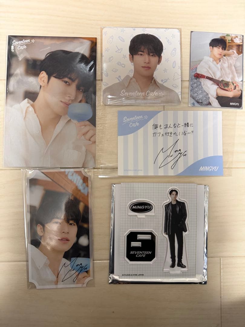 SEVENTEEN セブチカフェ ミンギュ 2023 コースター 特典 ポスカ - メルカリ