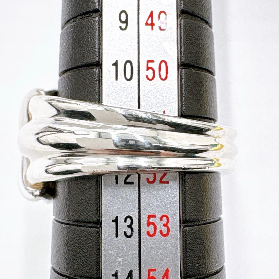 極美品レア オールドティファニー シグネチャー ワイド 11.5号