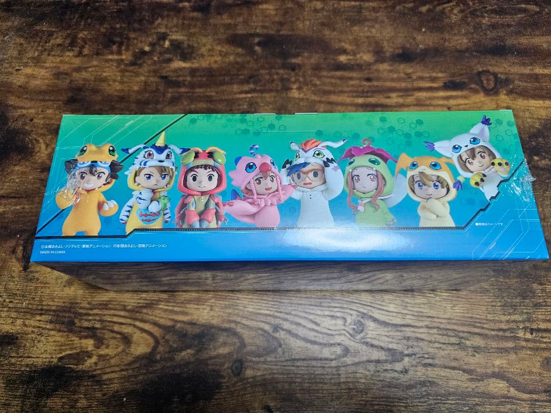 デジモンアドベンチャー　パートナーデジモン着ぐるみ　フィギュア　8個セット
