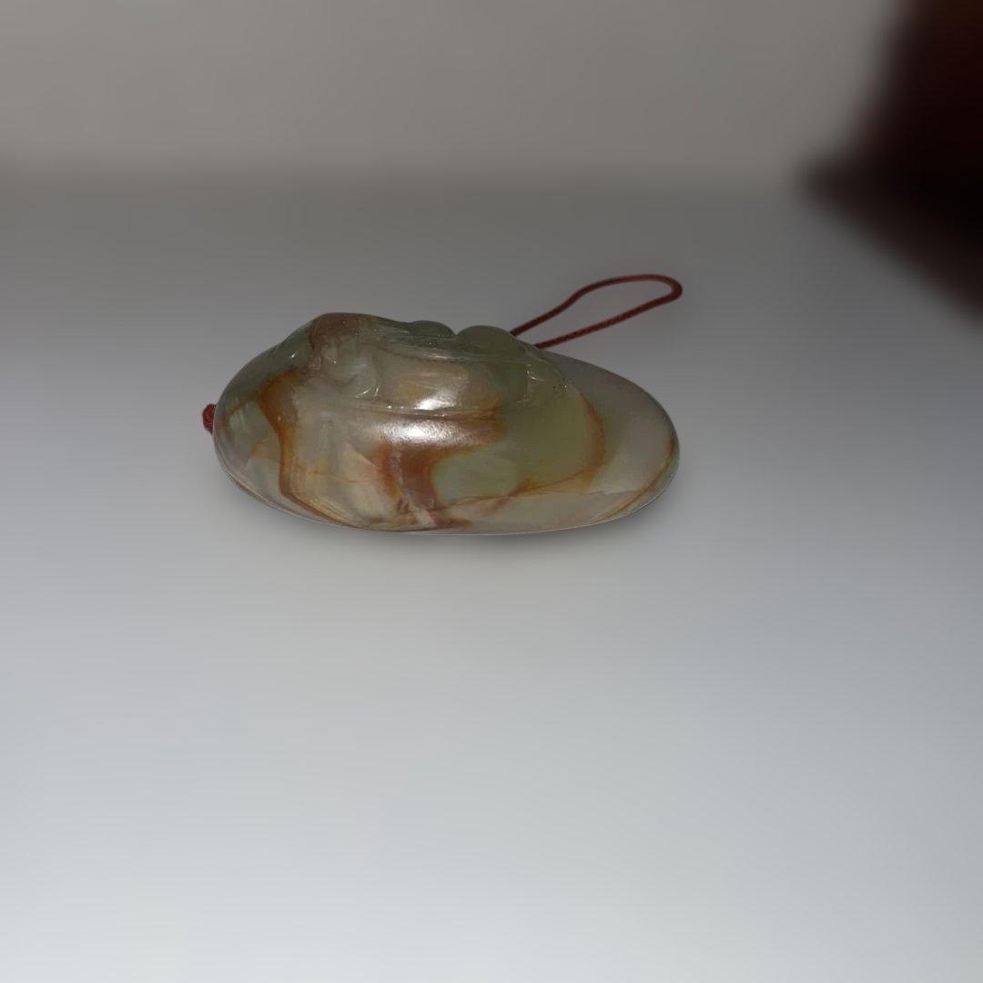 時代 和田玉 唐物 摩羯玉佩 天然玉 彫刻装身具 中国古美術 - メルカリ