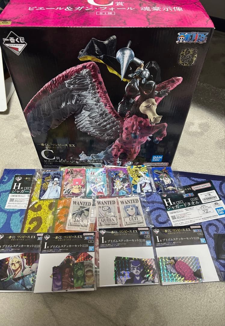 一番くじ ワンピースEX 悪魔を宿す者達 C賞 ピエール＆ガン・フォールGHI賞