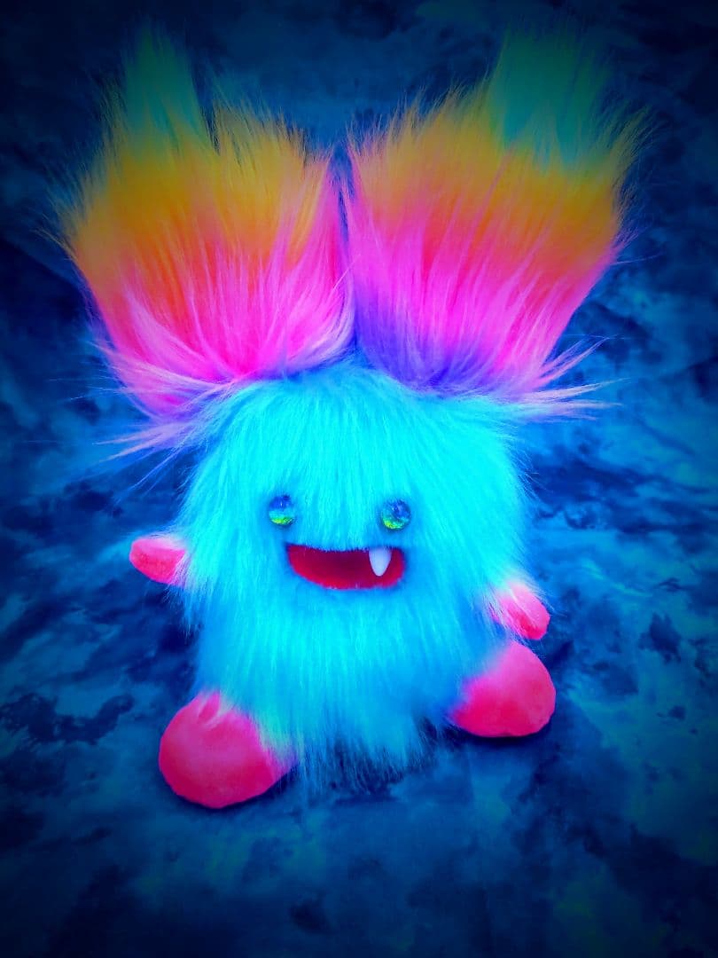 まんまるんモンスター♥アートドール人形幻獣ケモノ ハンドメイドぬいぐるみ