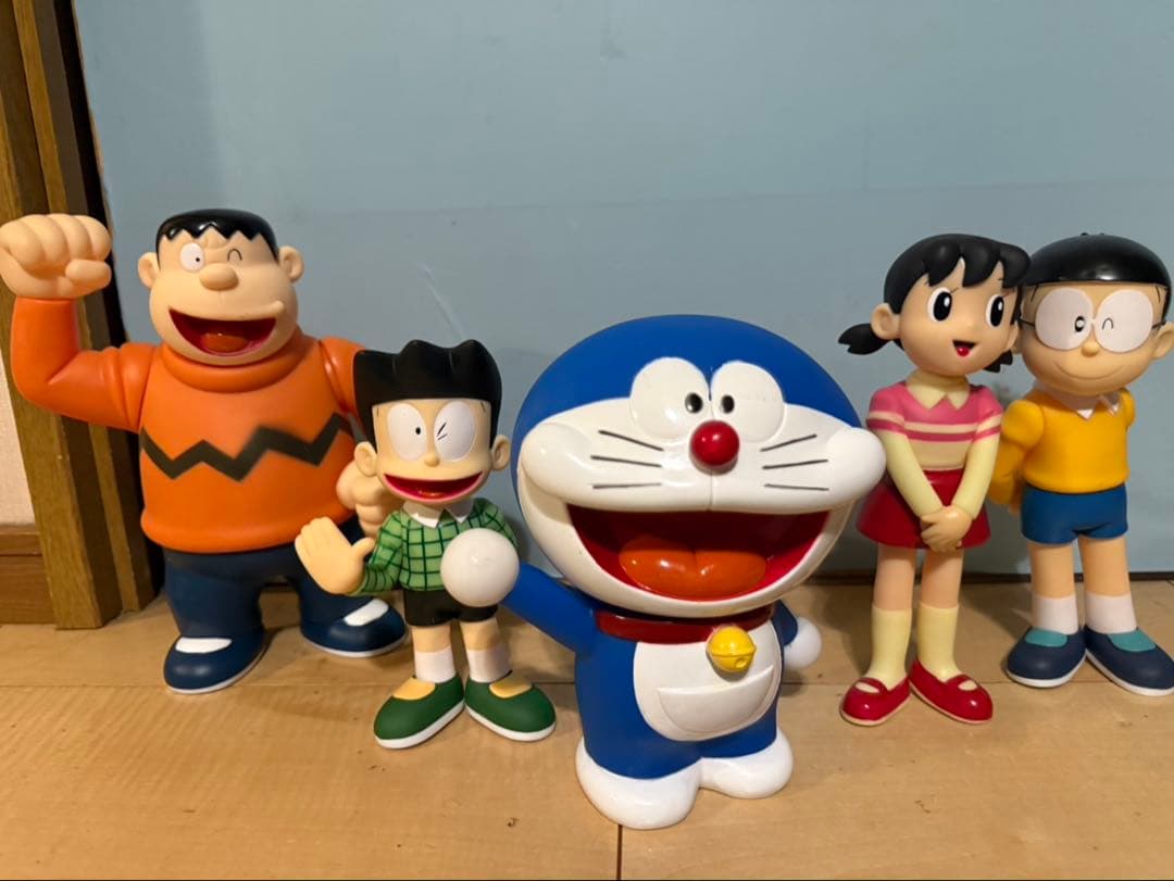 ドラえもん 5体セット　メディコムトイ