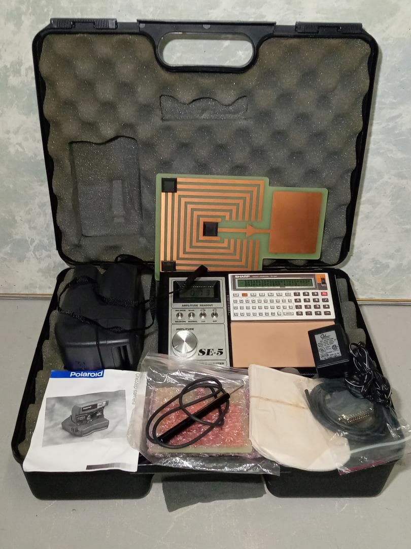 さ*ち様 ラジオニクス波動測定器 SE-5 シャープ ポケコン PC-1262