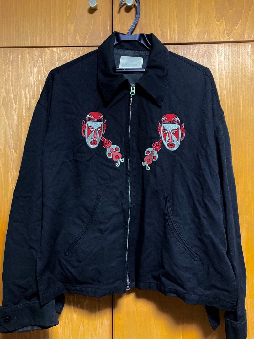 菅田将暉着用】NEON SIGN SOUVENIR JACKET 黒色 - メルカリ