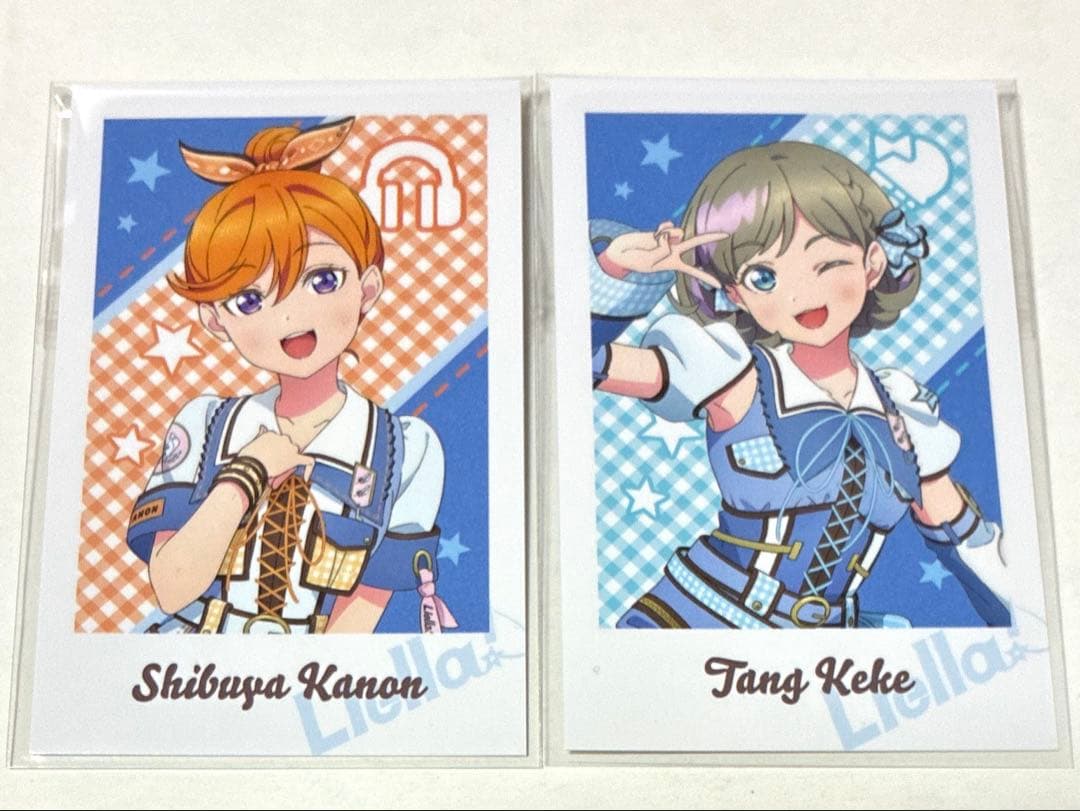 ラブライブ！ Liella! 7thライブ フォト風カード 澁谷かのん 唐可可