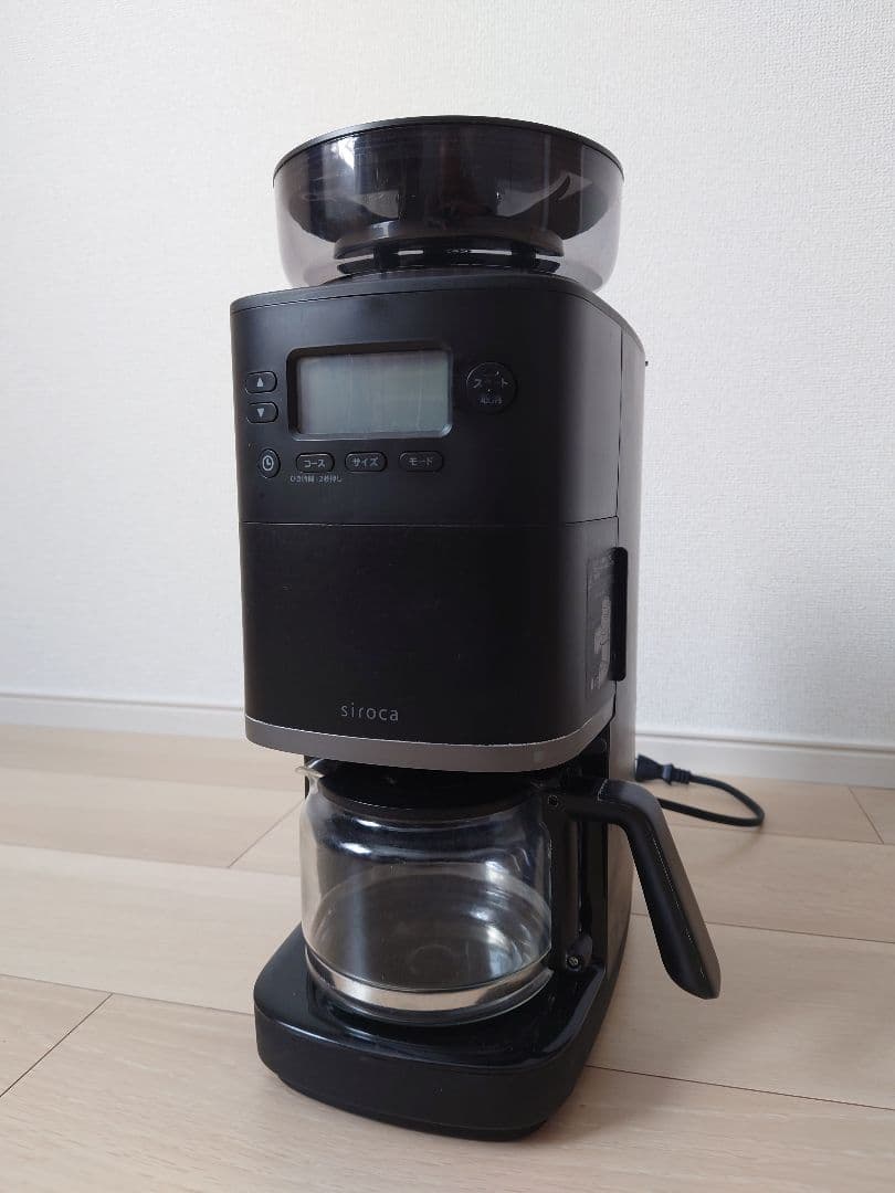 siroca コーン式全自動コーヒーメーカー カフェばこ PRO　SC-C251 コーン式全自動コーヒーメーカー「カフェばこPRO」 SC-C251 | シロカ