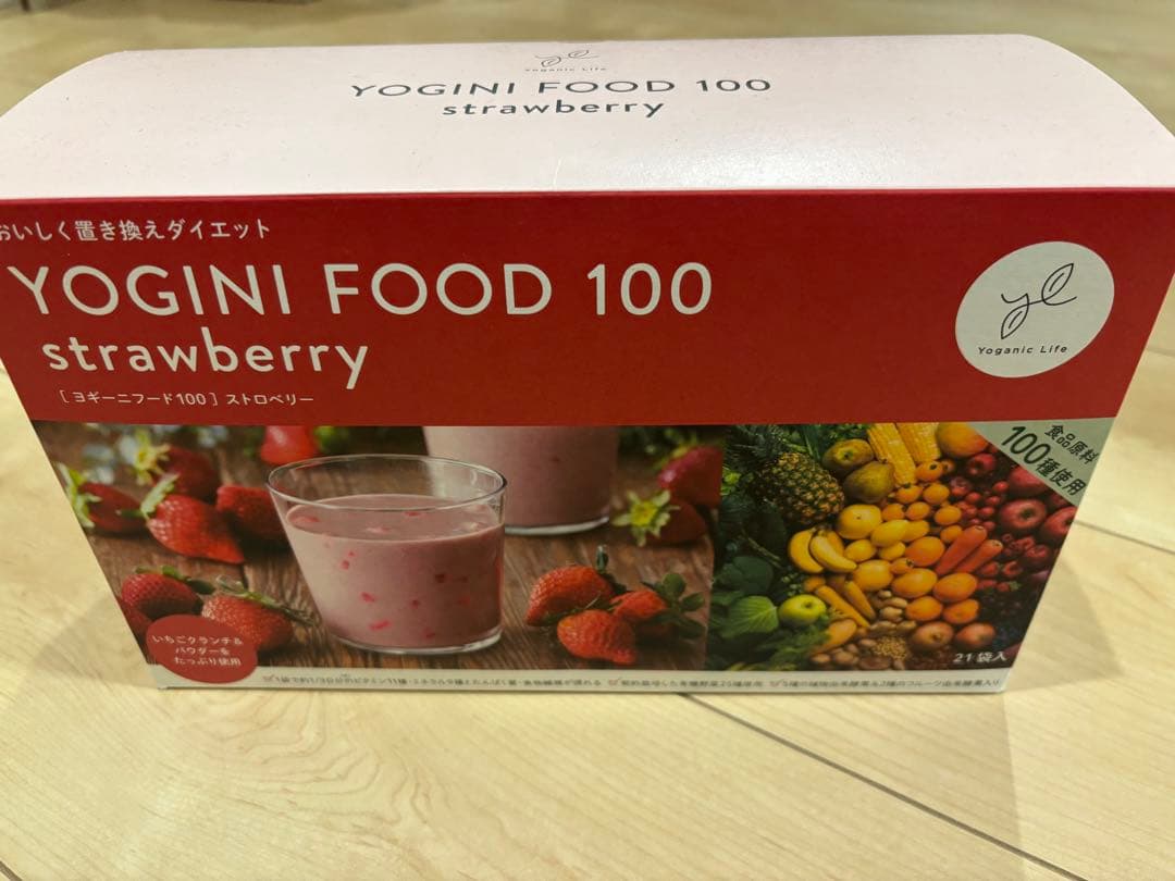 YOGINI FOOD 100 ストロベリー味