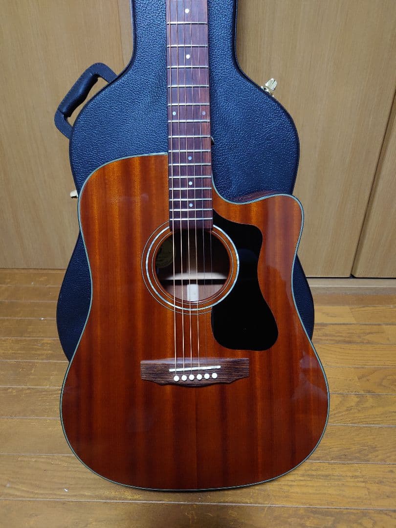 GUILD エレアコ jun-G Amazon | GUILD (ギルドギター) エレアコギター アーチバック ジャンボ