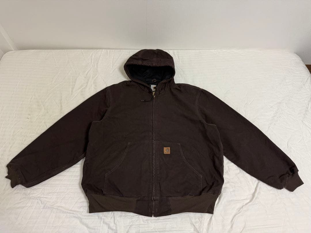 Carhartt カーハートアクティブジャケットダークブラウンJ25DKB