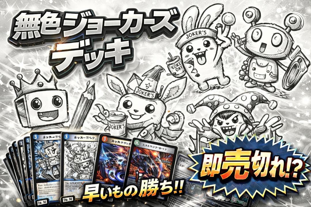 【CS構築】無色ジョーカーズ デッキ