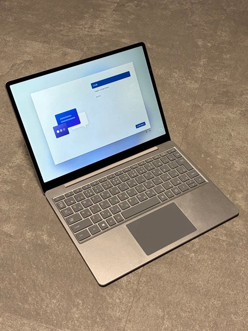 Microsoft Surface Laptop Go シルバー 本体