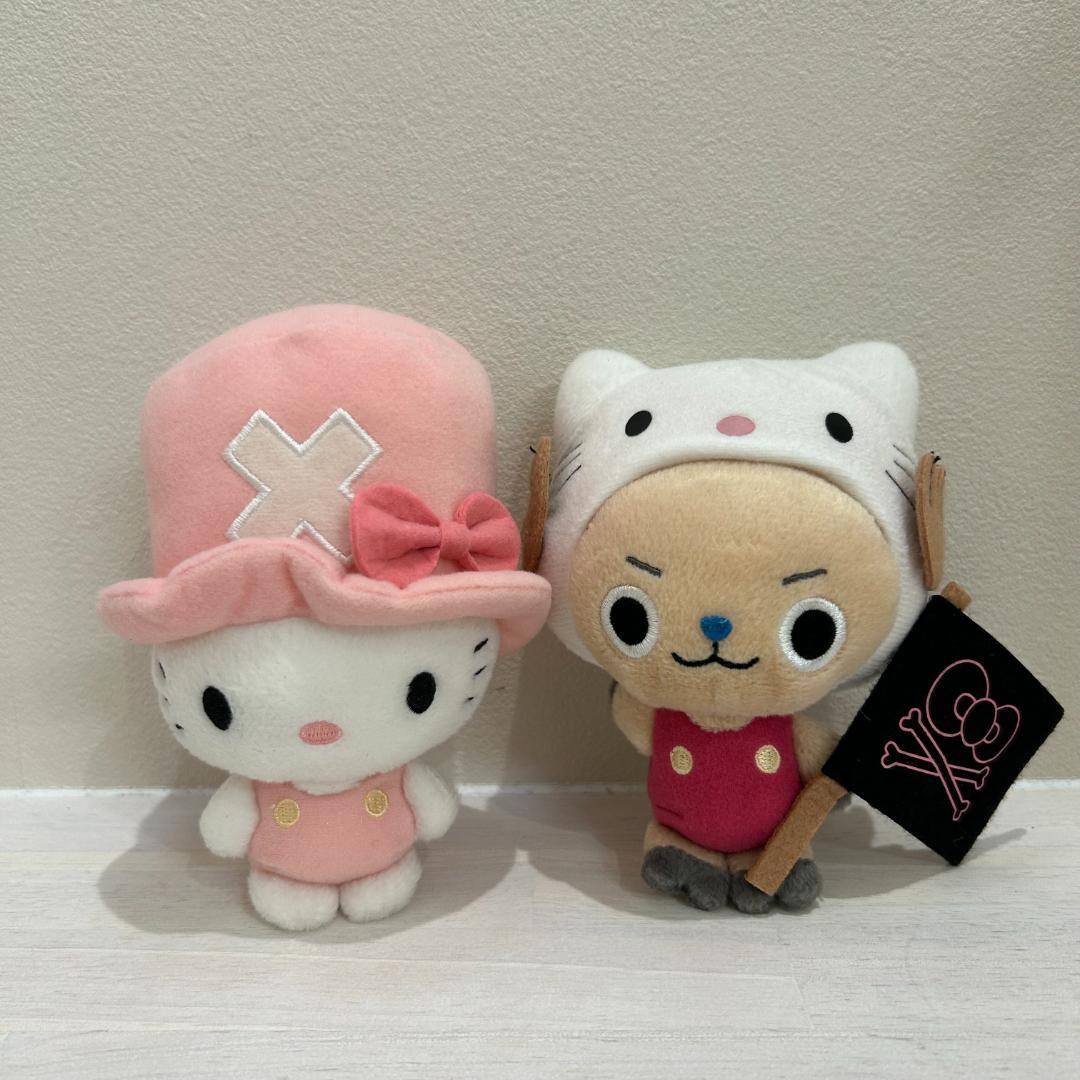 サンリオ ハローキティ ワンピース チョッパー コラボ ぬいぐるみ
