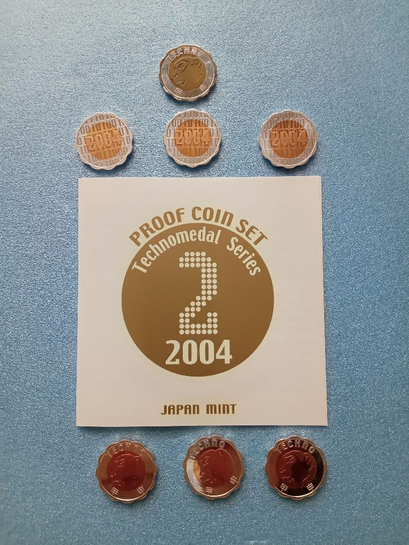 テクノメダルシリーズ２のメダル 楽天市場】【平成16年】テクノメダルシリーズ2 2004年プルーフ貨幣