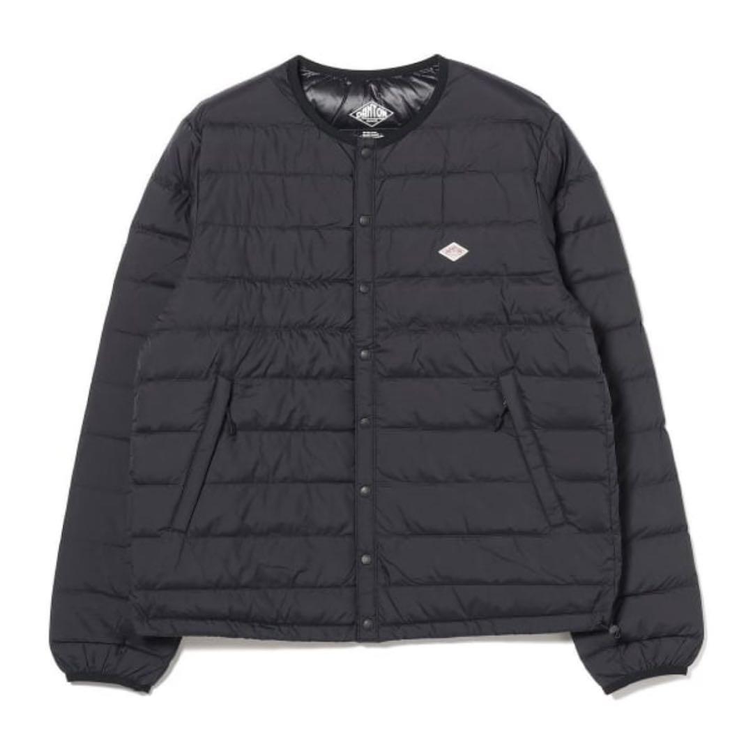 ダントン DANTONダウン インナーダウン ブラック - メルカリ