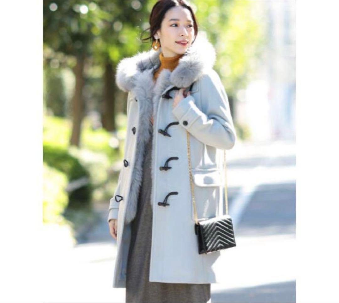 SHIPS 即完売ファーダッフルコート