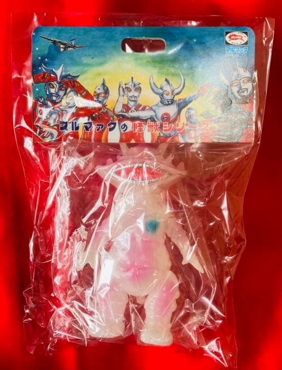 ♤ 割引 ブルマァク【リトルカネゴン】ピンク(乳白色) ソフビ