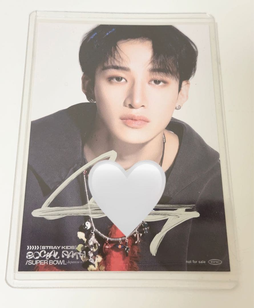 バンチャン 直筆サイン straykids